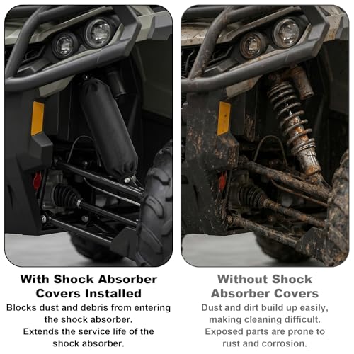 Amaxiu 270mm Rear Shock Cover, Suspension Protector Cover