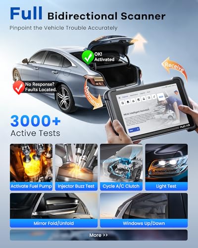 MUCAR 892BT PRO OBD2 Scanner with Topology Map, AI-Assisted Diagnostic Tool