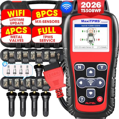Autel MaxiTPMS TS508WF KIT, TPMS Programming Relearn Tool, Lifetime Update
