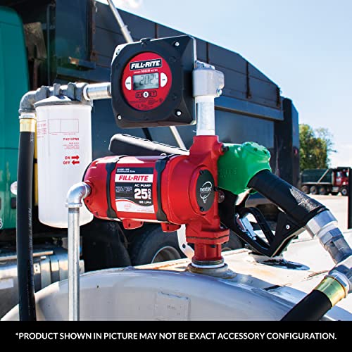 Fill-Rite N100DAU13G 1" 5-40 GPM (19-150 LPM) Ultra High Flow Automatic Nozzle - Compatible with Gasoline, Diesel, Biodiesel up to B20, E15 & Kerosene - Green - style: 1" High Flow Nozzle (Green)