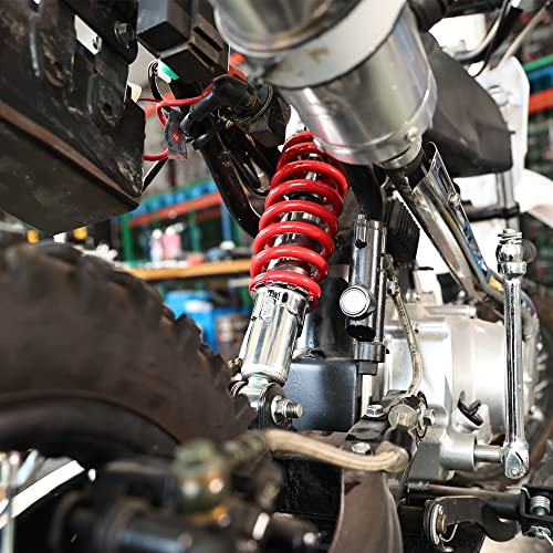 260mm Rear Shock, 10-1/4" Mono Shock Adjustable Replacement for SDG SSR Lifan 110cc 125cc 140cc 200cc 250cc Pit Dirt Bike