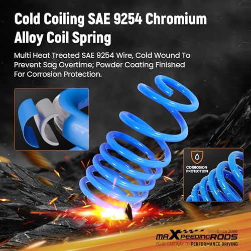 maXpeedingrods Lowering Springs for Honda Civic 2006-2011 - size: Civic 2006-2011