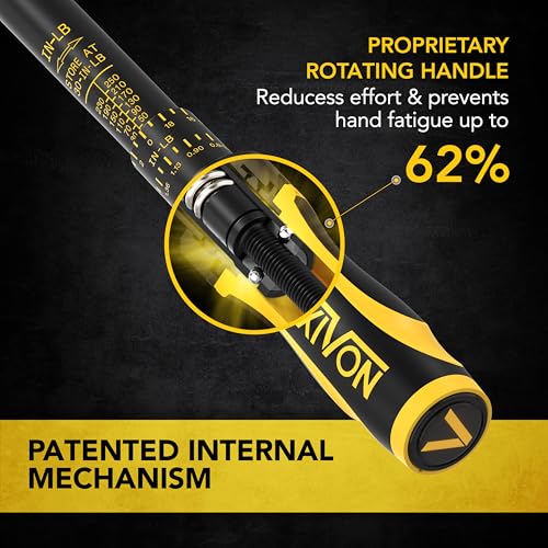 LEXIVON Torque Wrench, 1/4-Inch Drive, Dual Scale 30-250 IN-LB (3.4-28.2 N·m), Premium Rubber-Grip Handle, Deluxe Hybrid Case (LX-TW14) - size: 1/4"DR. 30–250 IN-LB