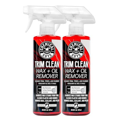 Chemical Guys, Trim Clean Wax & Oil Remover for Trim & Plastic, 16 oz, 2 Pk