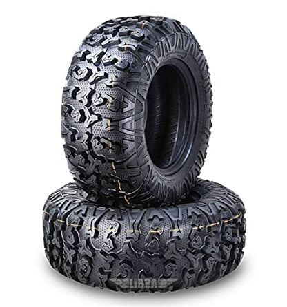Free Country Set 2 ATV Tires 25X8R12 8PR Radial w/SideScuff Guard 10342 - size: 25x8R12