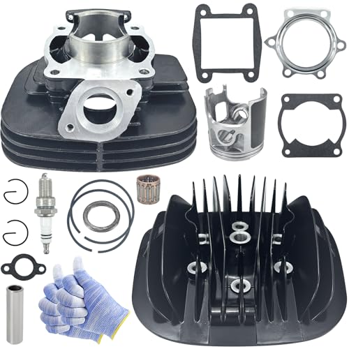 Cylinder Piston Gasket Head Set Rebuild Kit for Yamaha Blaster 200 YFS200