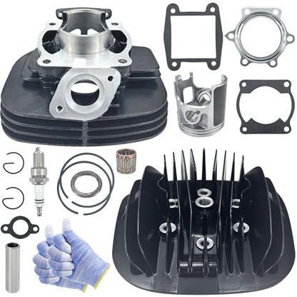 Cylinder Piston Gasket Head Set Rebuild Kit for Yamaha Blaster 200 YFS200