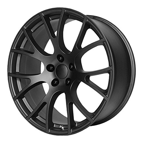 161 Сustom Wheel - Matte Black 22" x 9.5", 35 Offset, 5x127 Bolt Pattern, 71.5mm Hub