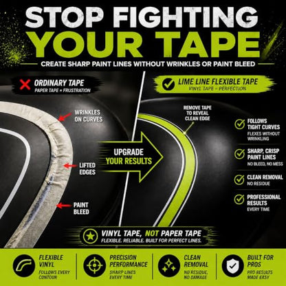 LiME LiNE 1/4" Fineline Pinstriping Tape