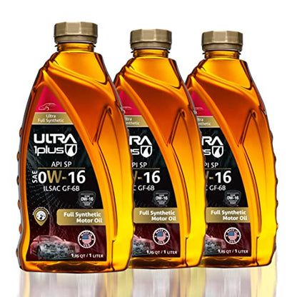 SAE 0W-16 Full Synthetic Motor Oil API SP ILSAC GF-6B 3 Quart - size: 3 Quarts Pack