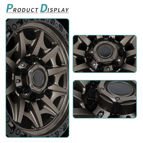 M12x1.5 Spikes Lug Nuts, 60mm Aluminum Wheel Nuts 20pcs - color: Black