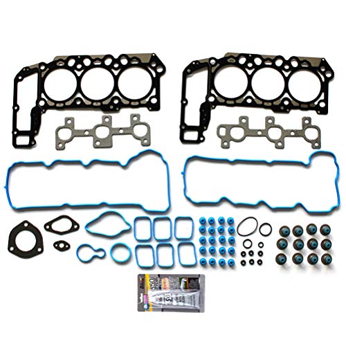 HS26229PT-1,HS54250A Engine Cylinder Head Gasket Sets Replacement for Dodge for Dakota Big Horn 3.7L Crew Cab Pickup 2009-2010 for Dodge for Nitro SLT Premium 3.7L Sport Utility 2007