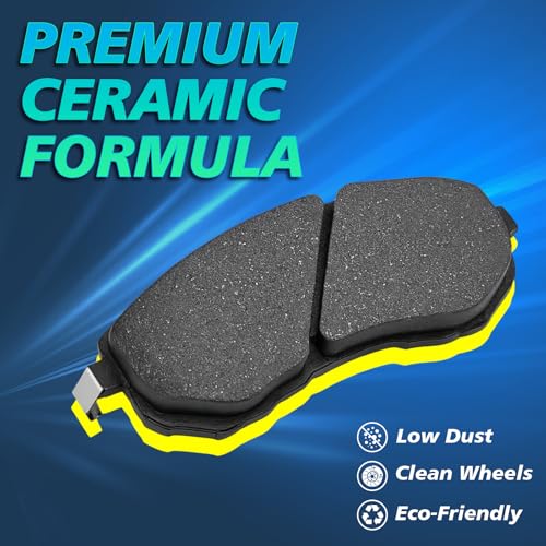 HARUMA D815A Front Ceramic Brake Pads - size: HBKP8011