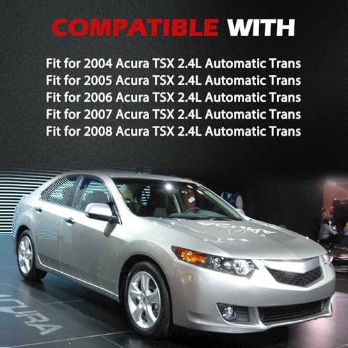 Set of 6 Engine Motor and Trans Mount 2.4L Compatible with Acura TSX 2004 2005 2006 2007 2008 Car Transmission Mount Replacement Parts A4509 A4516 A4510 A4517 A4526HY A4544