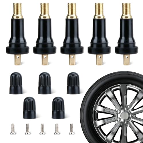 ecocstm 5 PCS TPMS 20008 Tire Valve Stem, TPMS Valve Stem Replacement Kit