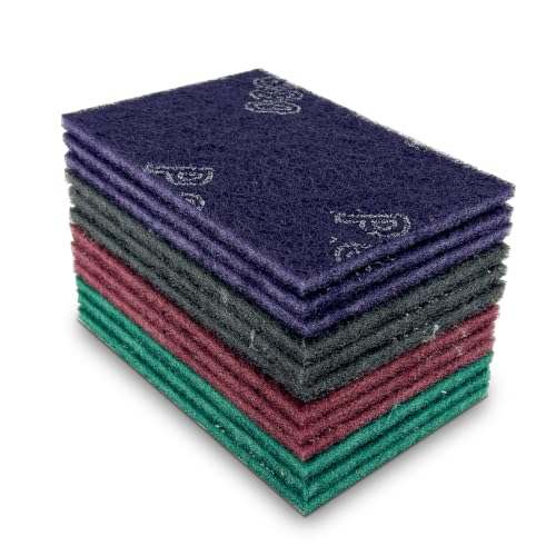 8 Pack 6" x 9" General Purpose Scuff Pads, Scuffing, Scouring, Sanding