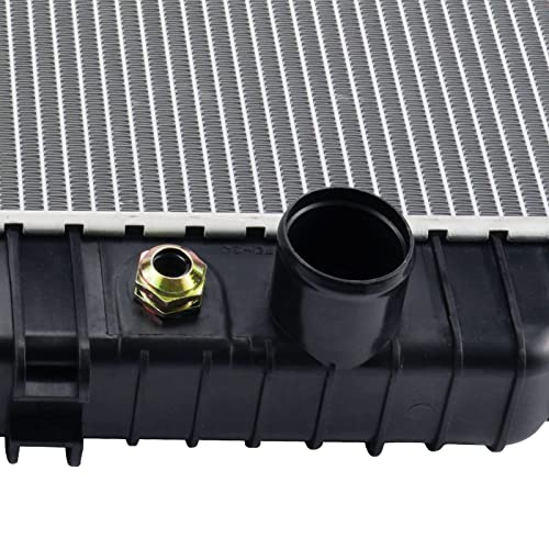 PHILTOP Core Radiator Compatible with 2005-2007 F250/F350 Super Duty 6.0/6.8L 2005-2007 F450/550 Super Duty (with Downflow Radiator; 2 inch Outlet) - size: F250 Super Duty, F350 Super Duty, F450 Super