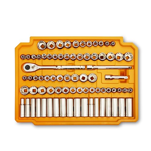 GEARWRENCH 257 Pc 72T 6 & 12 Pt SAE/mm Mechanics Tool Set | GW72XLCBMTS