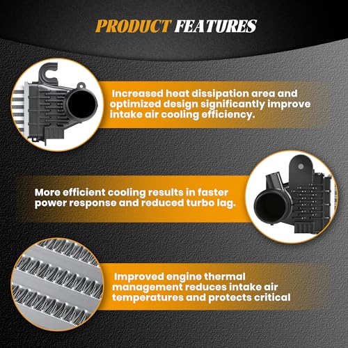 GM3012116 Turbo Intercooler Compatible with Chevy GMC 2018-2022 - size: GM3012116