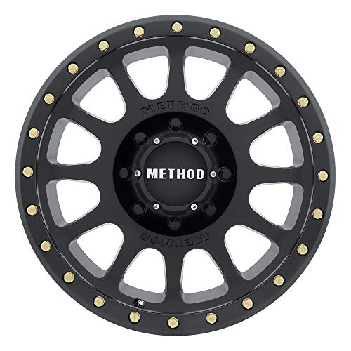 Method Race Wheels 305 NV Matte Black 17x8.5" 8x6.5", 0mm offset 4.75" Backspace, MR30578580500 - color: Matte Black, size: 17x8.5 inches, 8x6.5, 0/4.75"