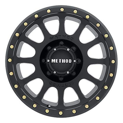Method Race Wheels 305 NV Matte Black 17x8.5" 8x6.5", 0mm offset 4.75" Backspace, MR30578580500 - color: Matte Black, size: 17x8.5 inches, 8x6.5, 0/4.75"