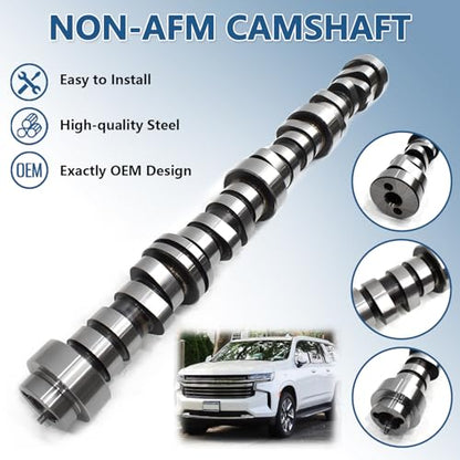 L83 NON AFM DOD 5.3 Camshaft Kit with Head Gasket Set, LS7 Lifter for 2014-2021 Chevrolet Silverado Suburban Tahoe GMC Sierra Yukon Gen V #12499225,HS26744PT, EG365