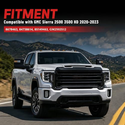 Priprilod LED HeadLight Compatible with GMC Sierra 2500 3500HD 2020-2023