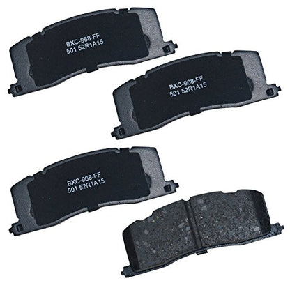 Bendix Premium SBC501 Ceramic Rear Brake Pads for Toyota Previa 1997-1991 - style: SBC501