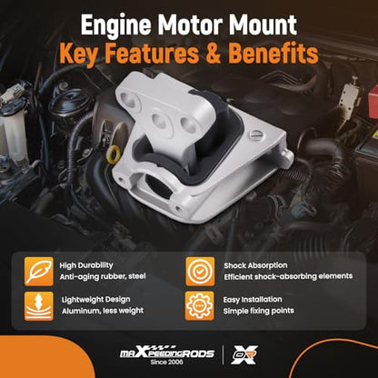 maXpeedingrods 5PCS Engine Trans Torque Mount Kit for Honda CRV - size: for Honda CRV 2.4L 2007-2011
