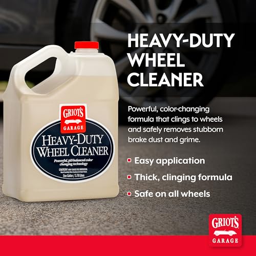 Griot's Garage 11027 Heavy Duty Wheel Cleaner, 1 gal - size: 128 Fl Oz (Pack of 1)