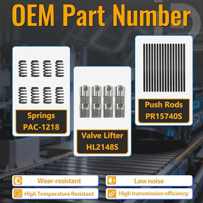 Sloppy Stage 2 Camshaft w/Lifters Kit Fit For GM Gen3 Gen4 99-13 E1840P