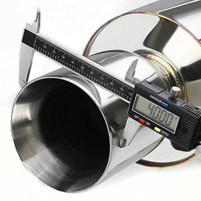 DNA MOTORING CBE-IS300-NRT Stainless Steel Cat Back Exhaust System [Compatible with 01-05 IS300 Altezza XE10] - style: 14mm Double Walled