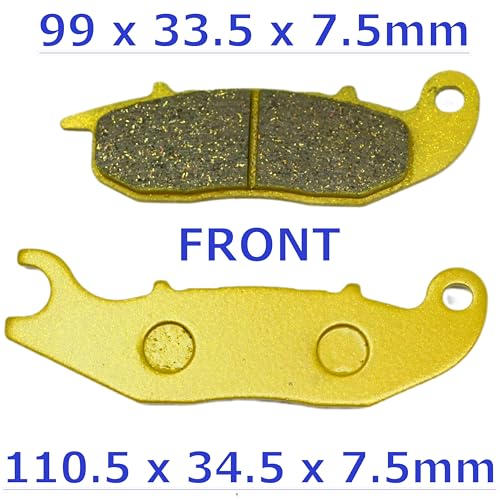 Front Rear Brake Pads for Honda CBR 125 R CBR125R Brakes FA375 FA629 MC0552