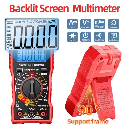 ANENG Digital Multimeter Tester,AC/DC Voltage,DC Current,Auto Voltmeter