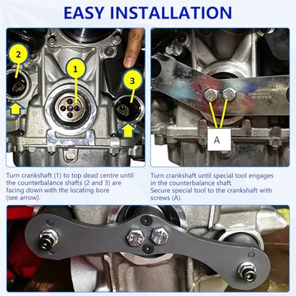 ZKTOOL Engine Lock Balance Shaft Alignment Timing Tool Kit - color: Engine Balance Shaft Timing Tool
