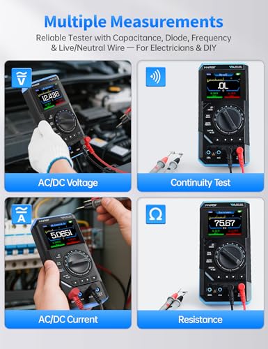 FNIRSI DST-210 3-in-1 10MHz Handheld Oscilloscope Multimeter DDS Generator - color: 10MHz 48MS/s Scope+Meter