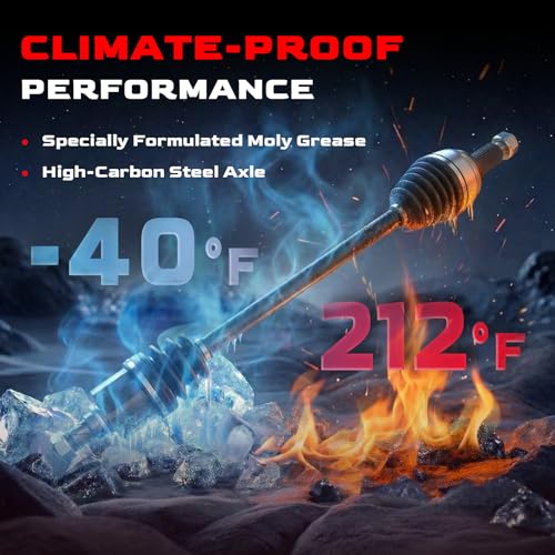 Betthand 666417 Front CV Axle Fit for Nissan Altima 2013-2018 L4 2.5L Sedan - size: 666417