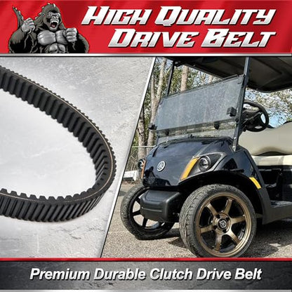 Kingzilla Drive Belt fits Yamaha Drive 2 QuieTech Golf Carts (2017-Present) Independent Rear Suspension, Will not fit Solid Axle Drive2 - Premium Heavy Duty Performance Clutch Drive Belt Severe Duty - color: Drive 2 Severe Duty
