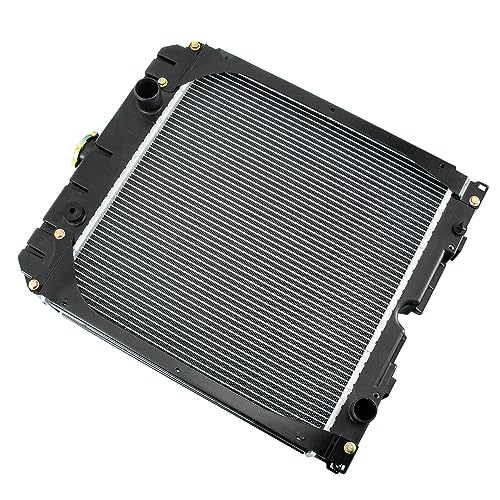 OE # 2485B275 Aluminium Radiator Replacement for Perkins 3.1524 D3.152, Aluminium Core Cooling Radiator - size: 2485B275