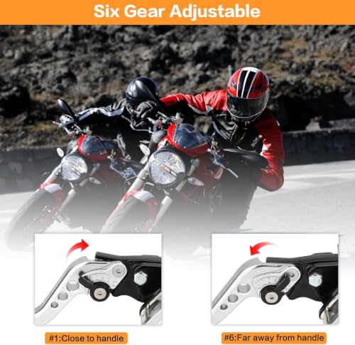 Universal Motorcycle 7/8" 22mm Clutch Master Cylinder Brake Lever - color: Silver