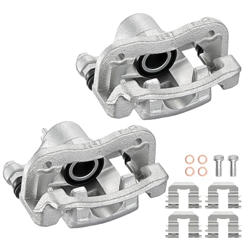 Rear Brake Caliper Assembly for Hyundai Sonata 2008-2010 2.4L L4 GAS - size: Rear [19-B3412A & 19-B3413A]