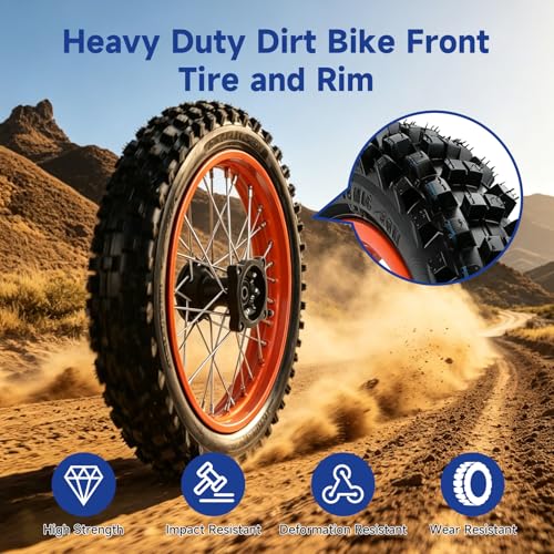 14'' Front Wheel Assembly for Tutti Soleil 01 Electric Dirt Bike - size: Front Wheel