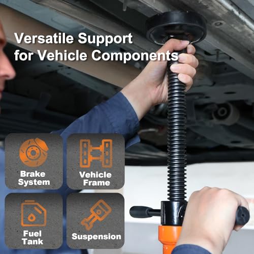 Underhoist Jack Stand, 1 Ton Support Stand with 2 Replaceable Saddles