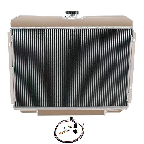 3Row Radiator Shroud Fan Relay For 1967-1970 FORD MUSTANG/MERCURY COUGAR V8 24"
