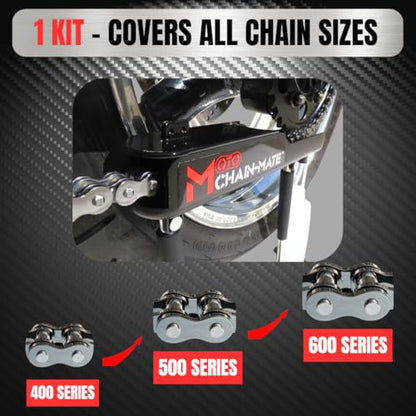 Moto Chain-Mate - The Ultimate Motorcycle Chain Cleaning and Lubrication Kit !