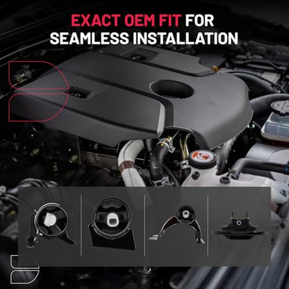 BDFHYK Engine Motor & Trans Mounts Compatible with Chrysler 200 2011-2014 - size: 2011-2019 Chrysler 4PCS