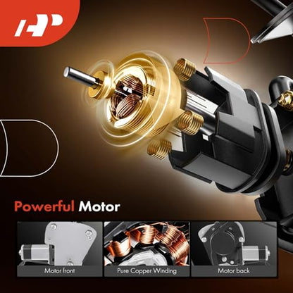 A-Premium Front Driver Side Power Window Regulator with Motor (2-Pin) - style: Front Driver(LH)