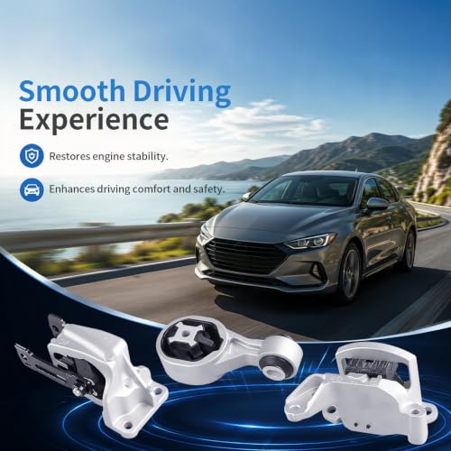 Engine Mount Compatible with 2019-2024 NIS Altima 2.5L - size: 2019-2023 Altima 2.5L