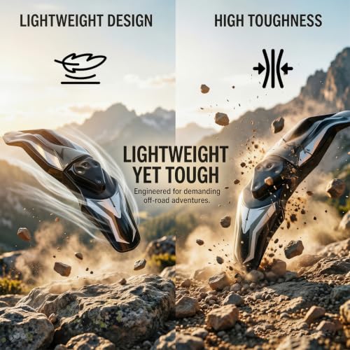 Stylish Sticker Design Motorcycle Front Fender for Talaria - color: Black with Graphics Sticker