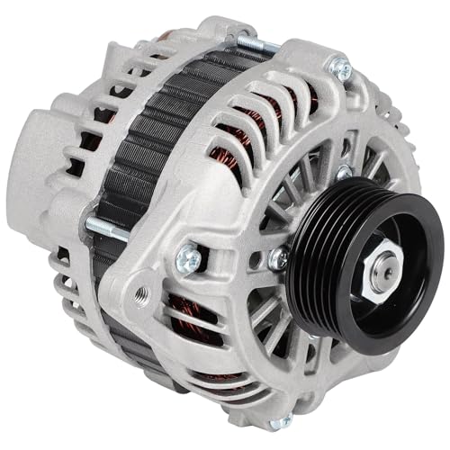 SCITOO 110A Alternator Fits for Nissan for Pathfinder 2004, 350Z 2003-2006 - size: 130A, style: 11150 Alternator